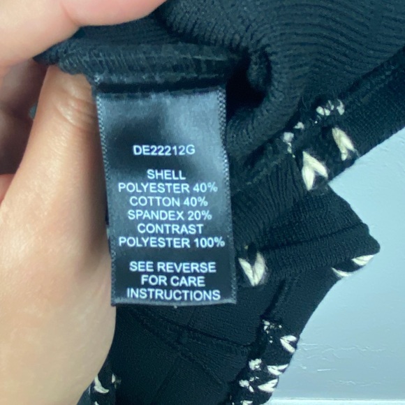 Fab’rik black bodycon cocktail mini dress size Medium - Picture 8 of 8